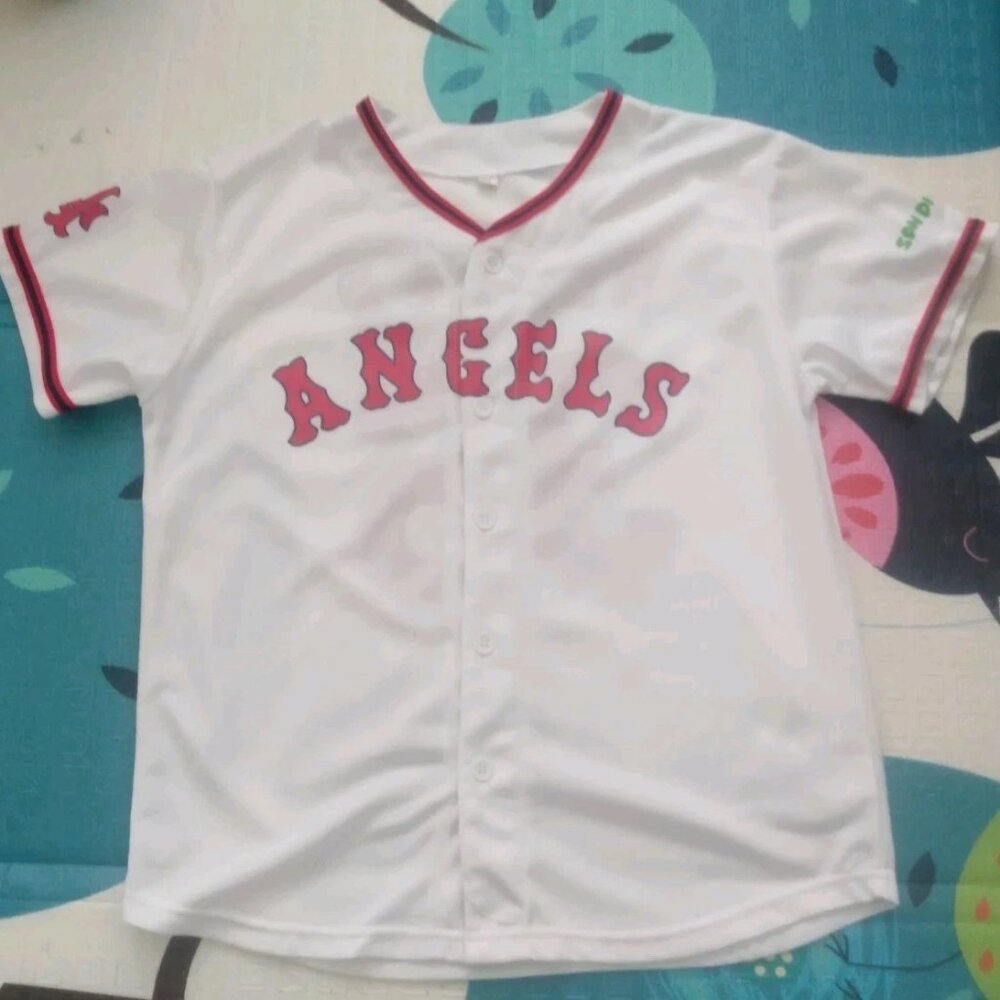 Los Angeles Angels Jared Weaver SGA Retro Youth Large Jersey